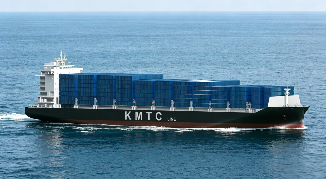 +6 3,100 TEU container ships! South Korea’s KMTC and Huangpu Wenchong officially sign the contract
