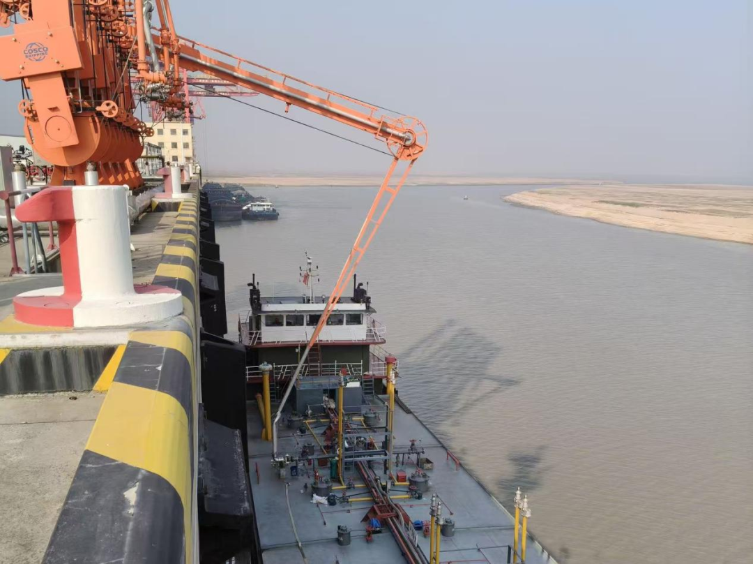 江西省港口集团首个危化泊位正式投运