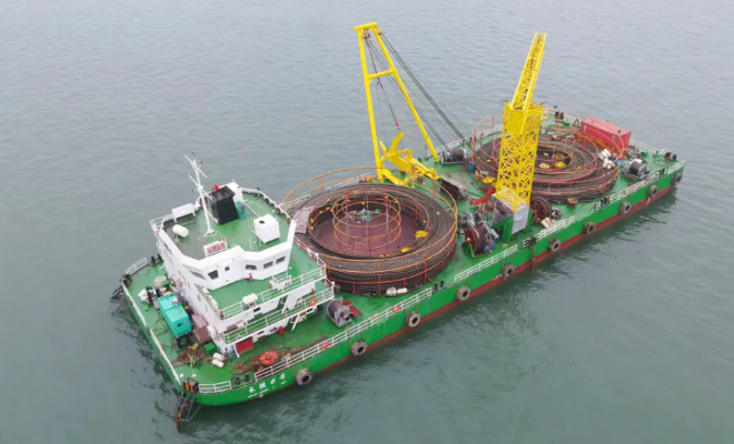 布缆船“长胜6号”网络竞价转让